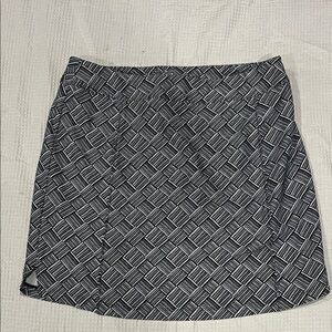 Adidas Black and White Golf Women's Skirt